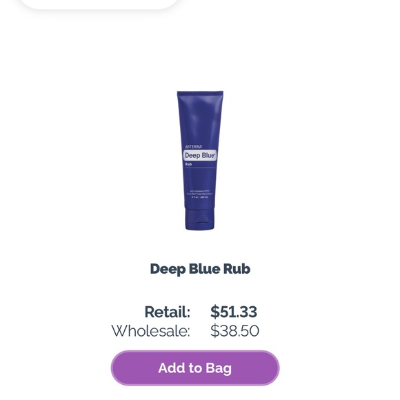 doTERRA Deep Blue Rub - Picture 5 of 5